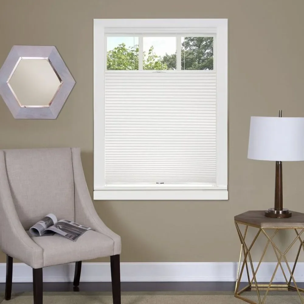 Cordless Window Blinds Cellular Top-Down Bottom-Up Honeycomb Pleated 3/8
